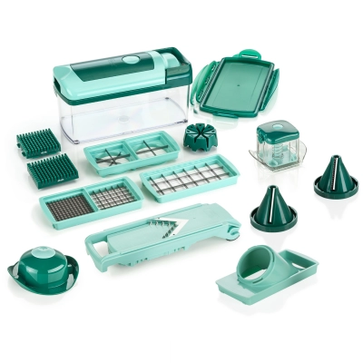 Nicer Dicer Fusion Julietti Set 16-tlg. mintgrün Nicer Dicer Fusion Julietti Set 16-tlg. mintgrün