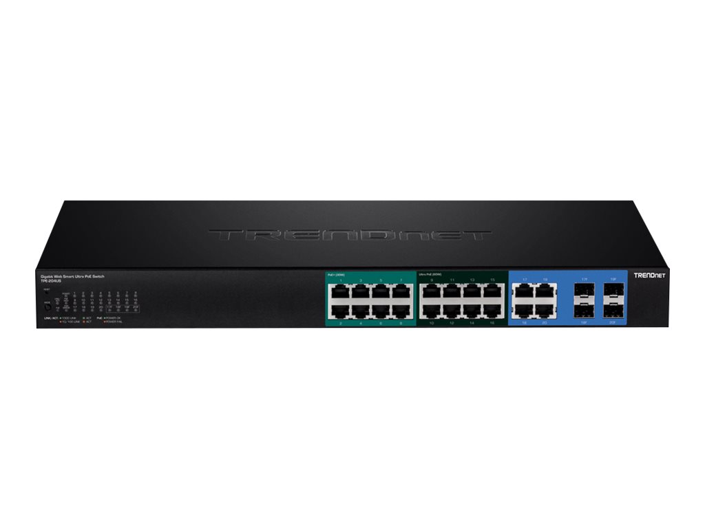 TPE 204US - Switch - Smart - 8 x 10/100/1000 (UPOE)
