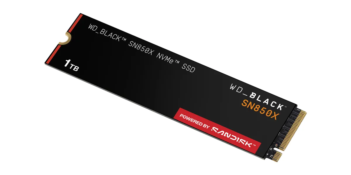 Black SN850X 1TB - PCIe 4.0 - M.2 NVMe SSD