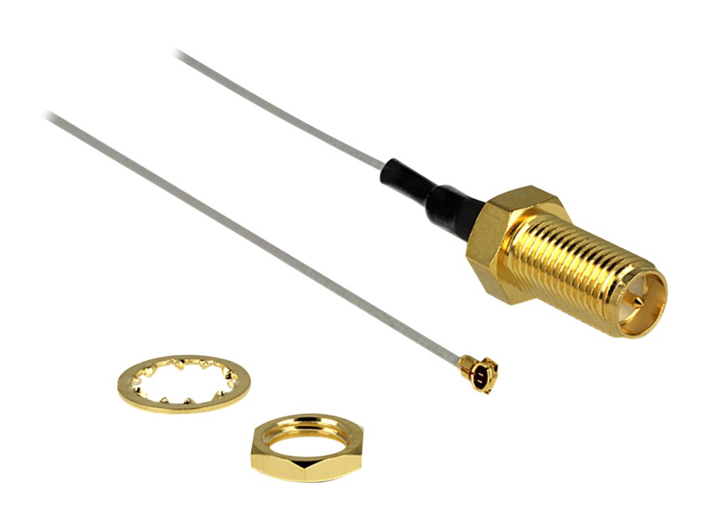 Antennenkabel - RP-SMA (W) bis I-PEX (M)