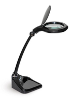 LED Lupenleuchte Iris dimmbar schwarz