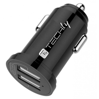 Autoladegerät 2p USB A 5V/2.4A schwarz