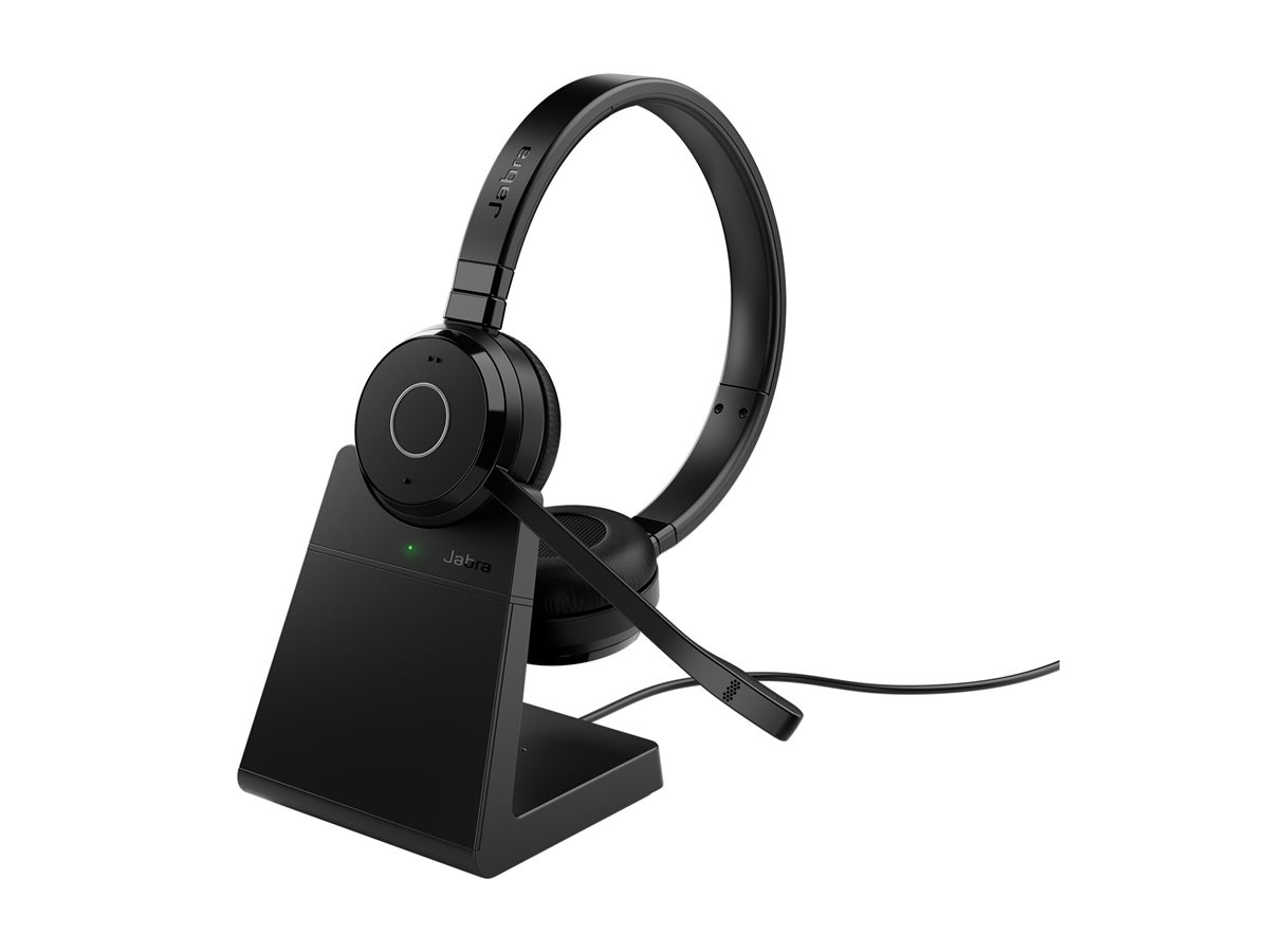 Headset Evolve 65 TE MS Duo USB inkl. Ladestation
