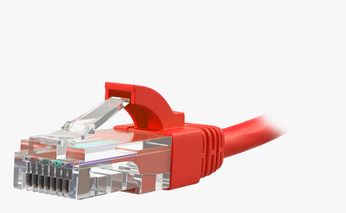 INCA Patchkabel ICAT6-02TK   RJ45 Cat6 UTP Rot  2.0m retail