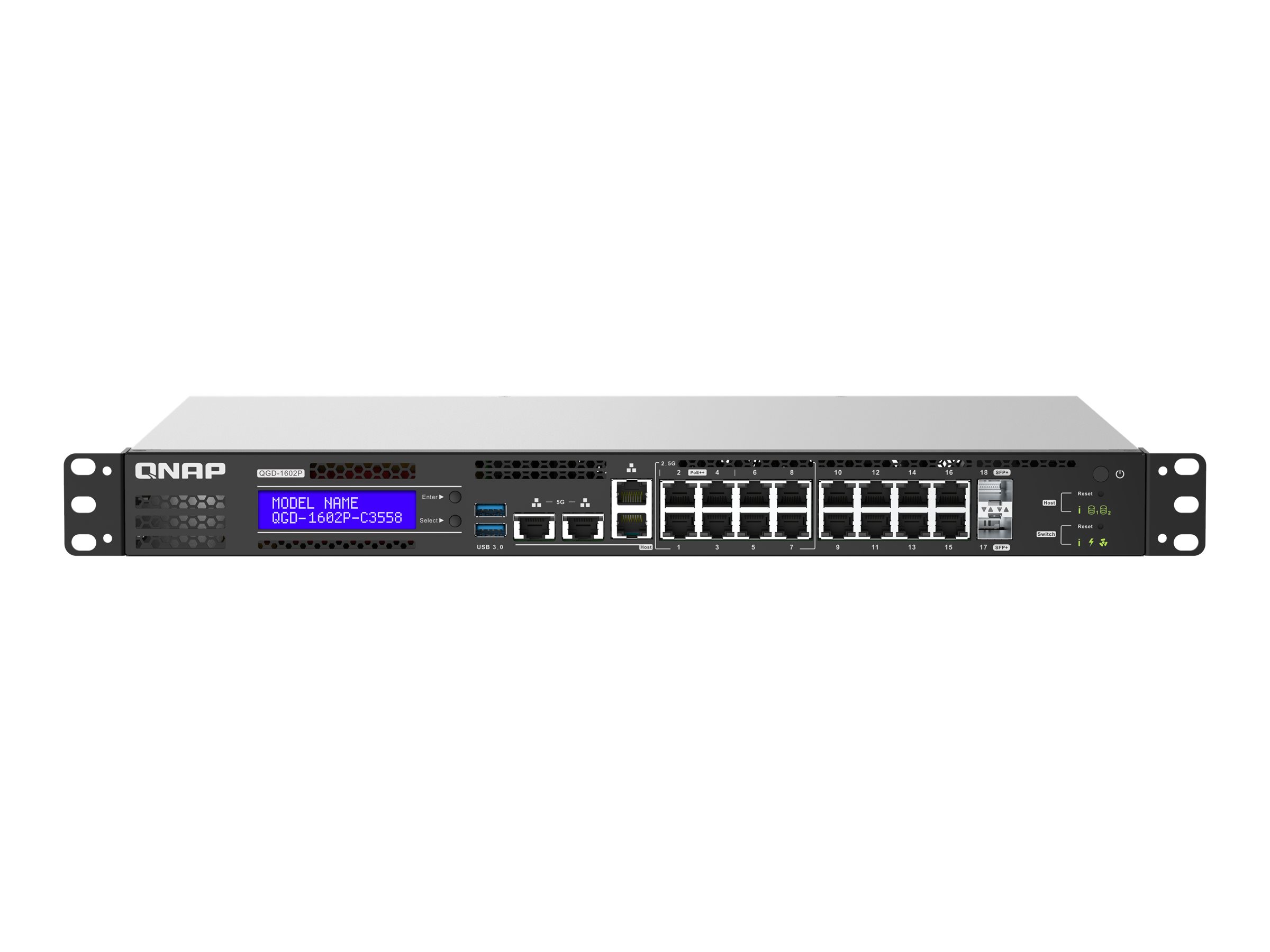 QGD-1602P - Switch - Smart - 4 x 100/1000/2.5G (PoE++)