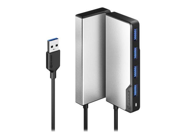 USB-A Hub 4-Port | USB 3.2 Gen 1 | 4x USB-A | 5 Gbit/s | Space Grey