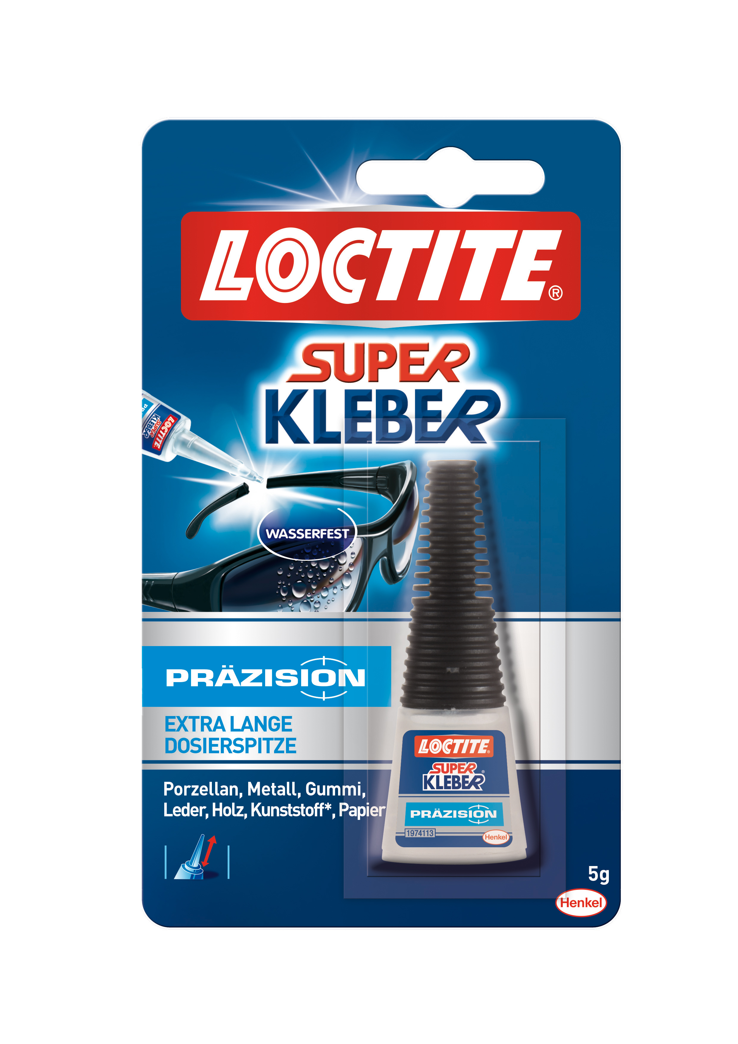 Superkleber Präzision Flasche mit 5g 9H LTF1C