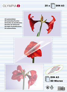 Taschen für Laminierung