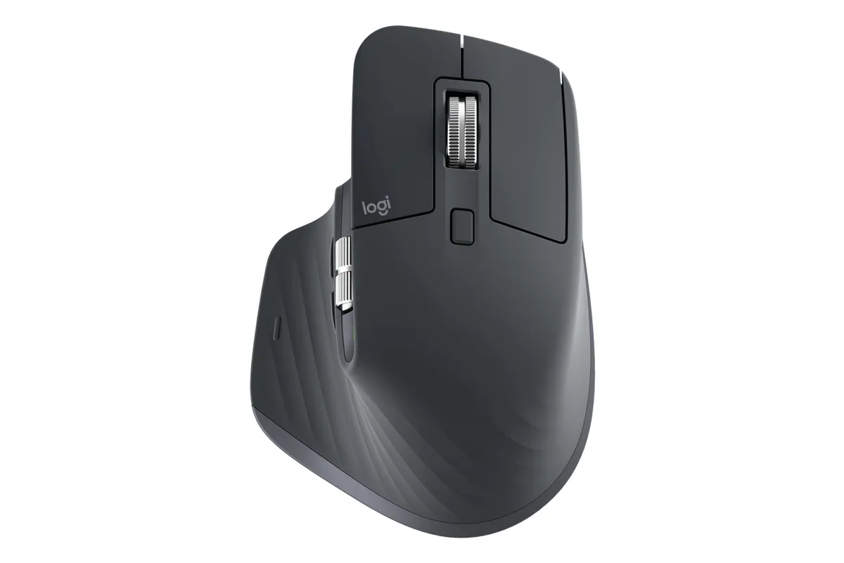MX Master 3S | Kabellose ergonomische Maus | Graphit | 8.000 DPI | MagSpeed | Quiet Clicks | Bluetooth | USB-C