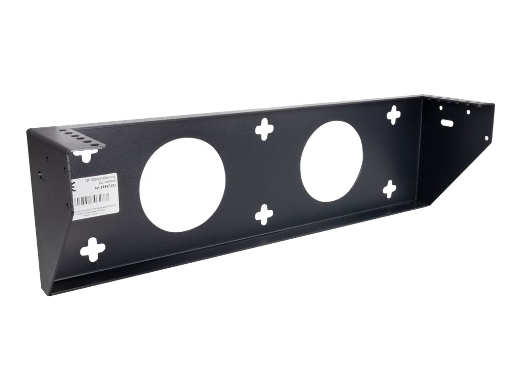 Inter-Tech IPC 19" Wandhalterung,117mm, 2HE vertikal