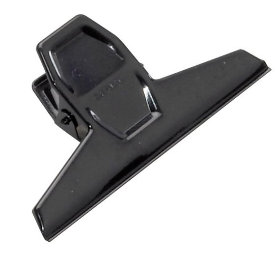 Papier-Klemmer – 75 mm – schwarz