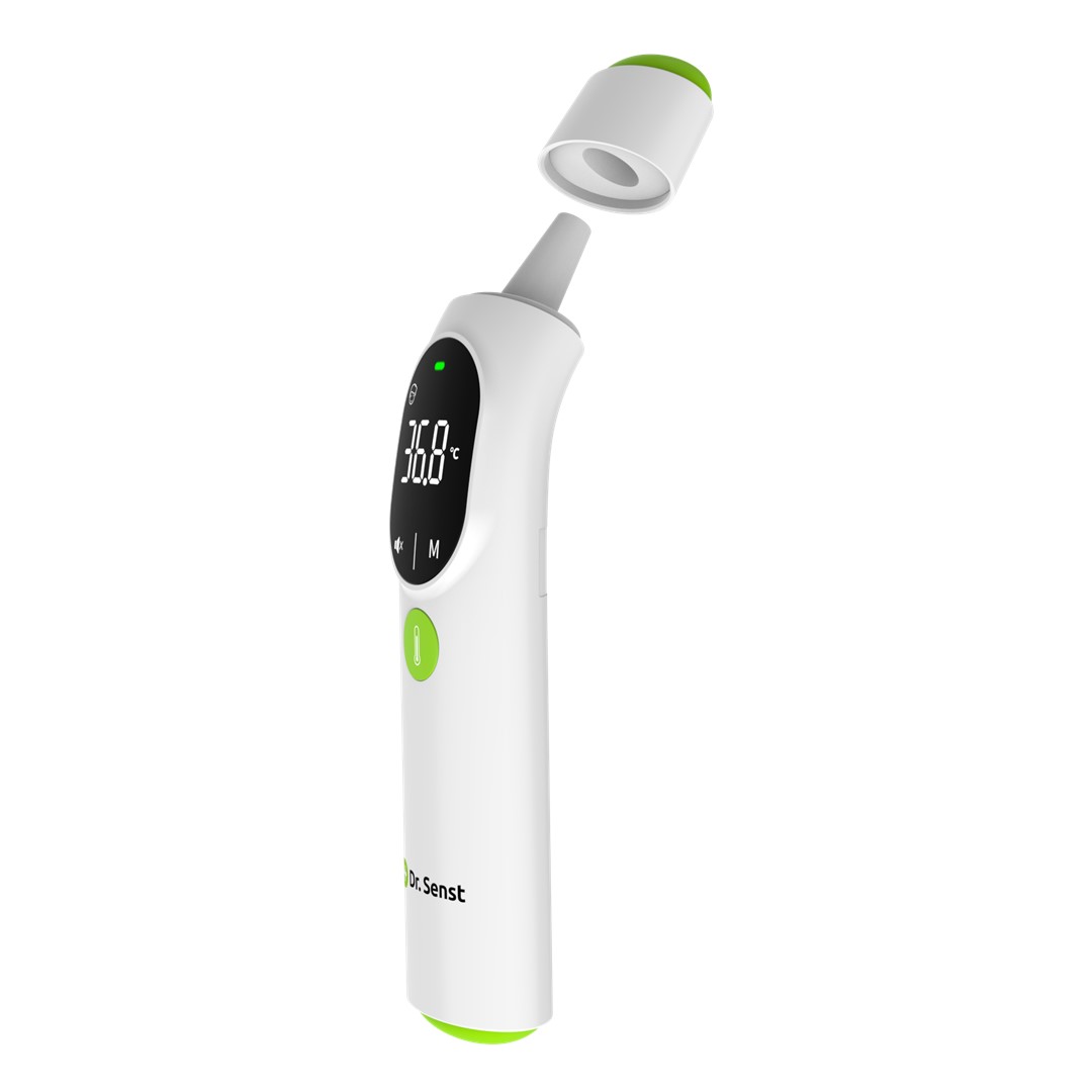 Dr. Senst Infrarot 3in1 Ohr-/Stirnthermometer DET-20F