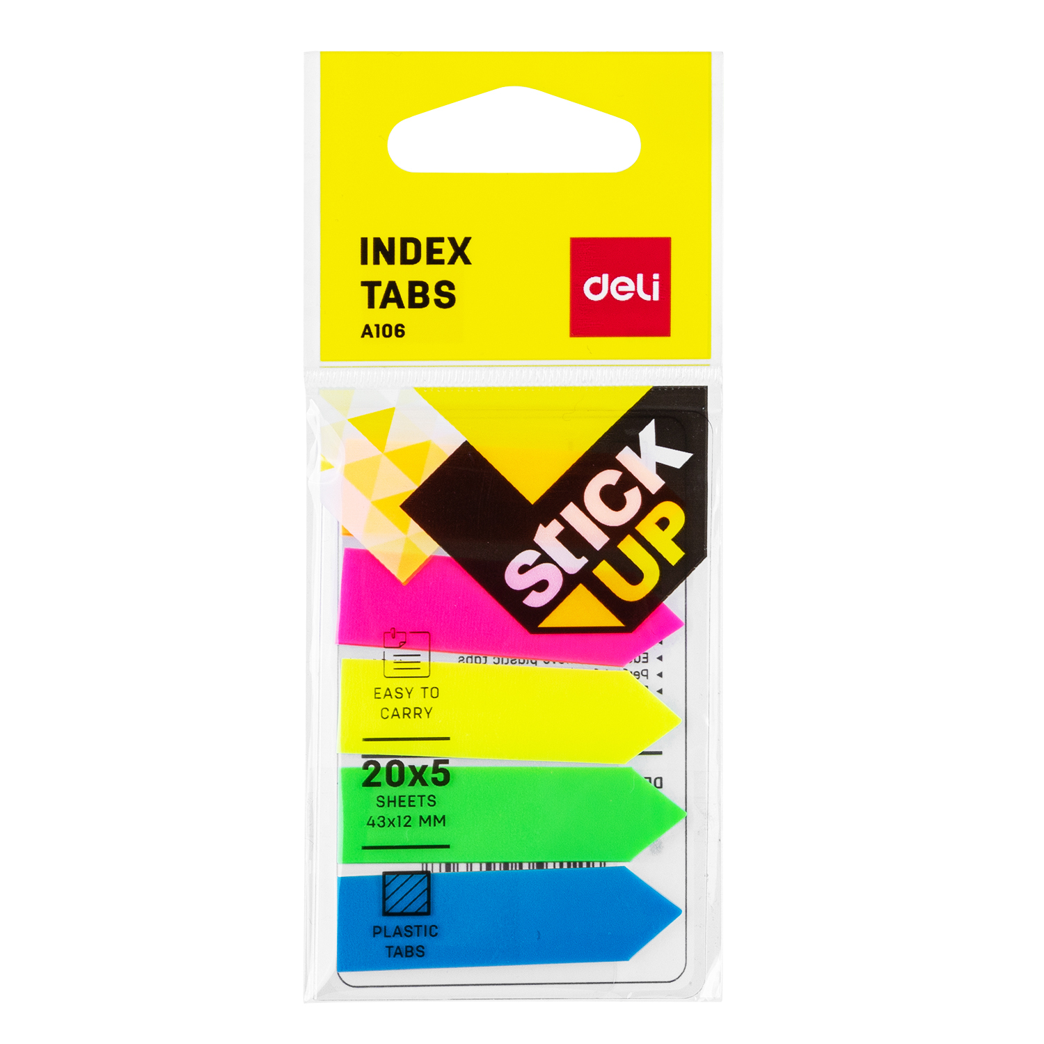 Haftnotizen Index PP Stick Up