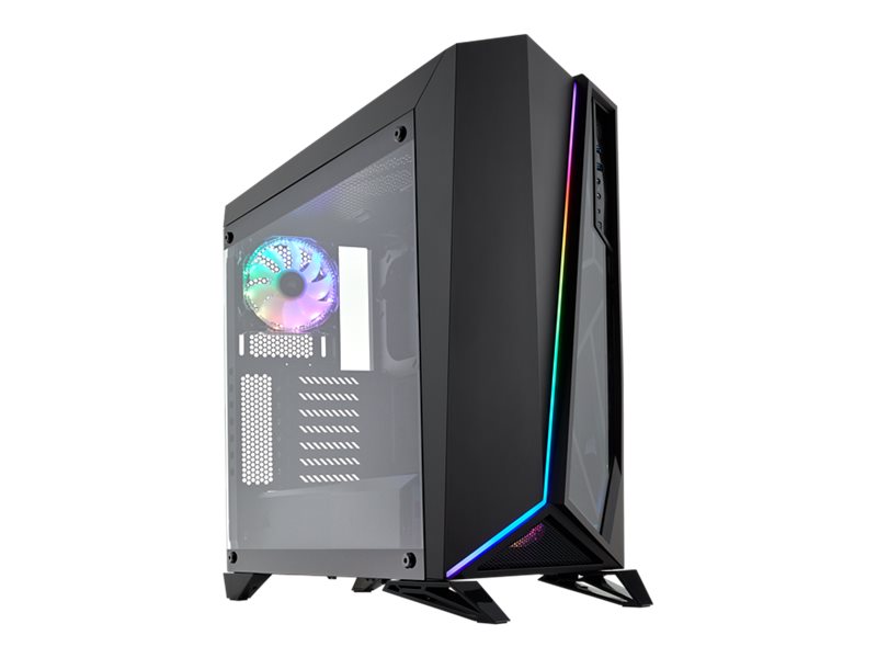 Carbide Series SPEC-OMEGA RGB - Schwarz - Glasfenster