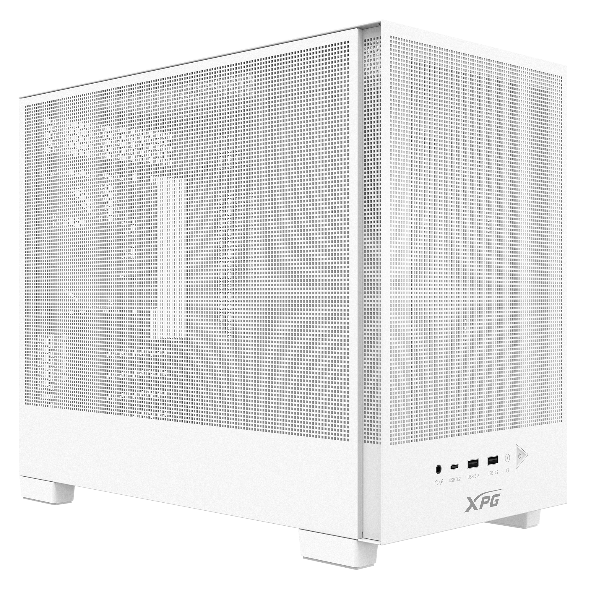 VALOR MESH NANO | Micro-ATX Tower | Weiß | ARGB Lüfter | USB-C | Mesh