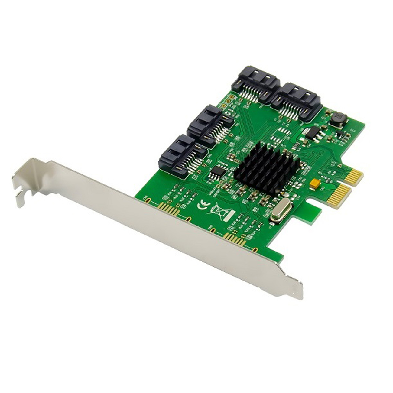 PCI Card PCI-e DC-614e RAID 4Kanal SATA6G Bliste