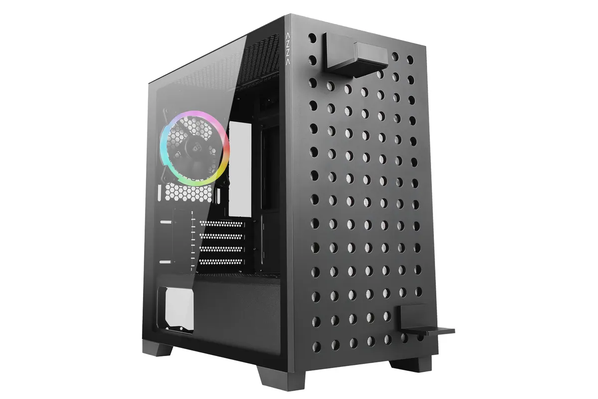 Elise 140 | Micro-ATX | ARGB | Tempered Glass | Pegboard-Front