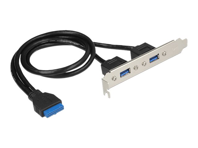 Slot bracket - USB-Konsole - USB Typ A (W)