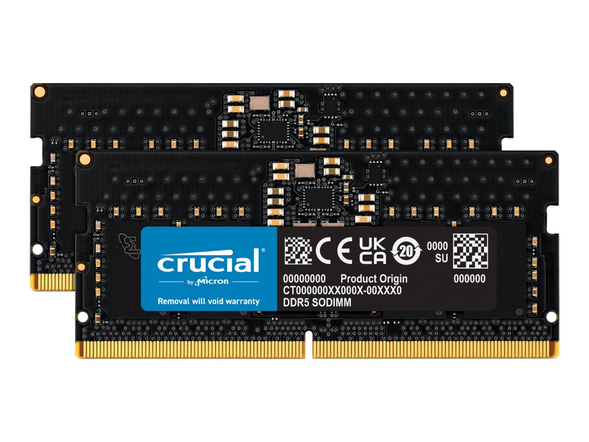 SO DDR5 16GB PC 5600 CL46  KIT  (2x8GB)   Crucial