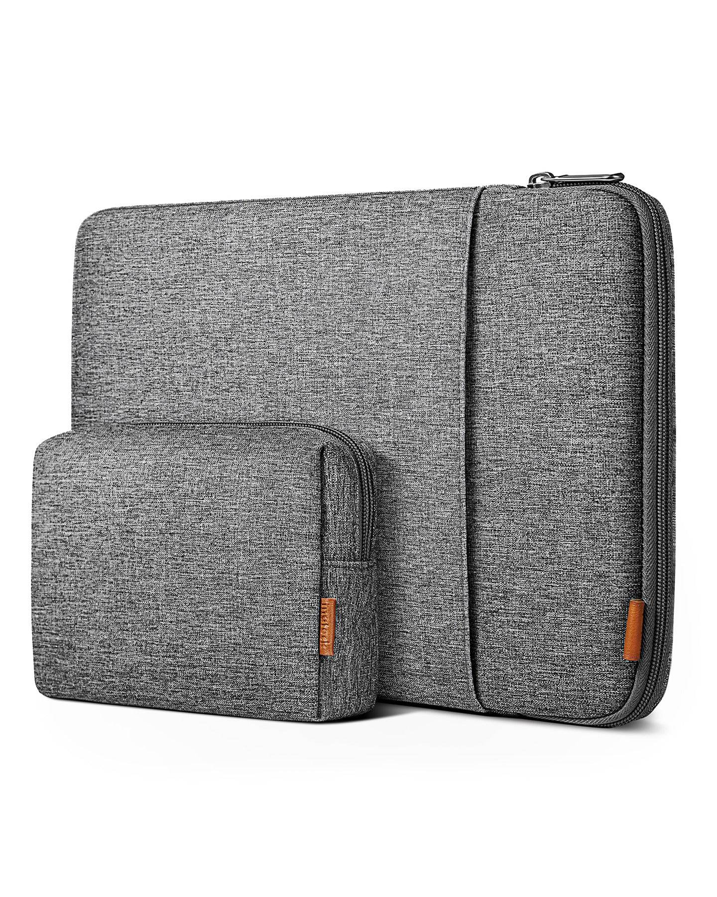 LB01006 EdgeKeeper Laptoptasche 16 Zoll mit Zubehörtasche Grau
