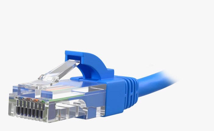 INCA Patchkabel ICAT6-01TM   RJ45 Cat6 UTP Blau 1.0m retail