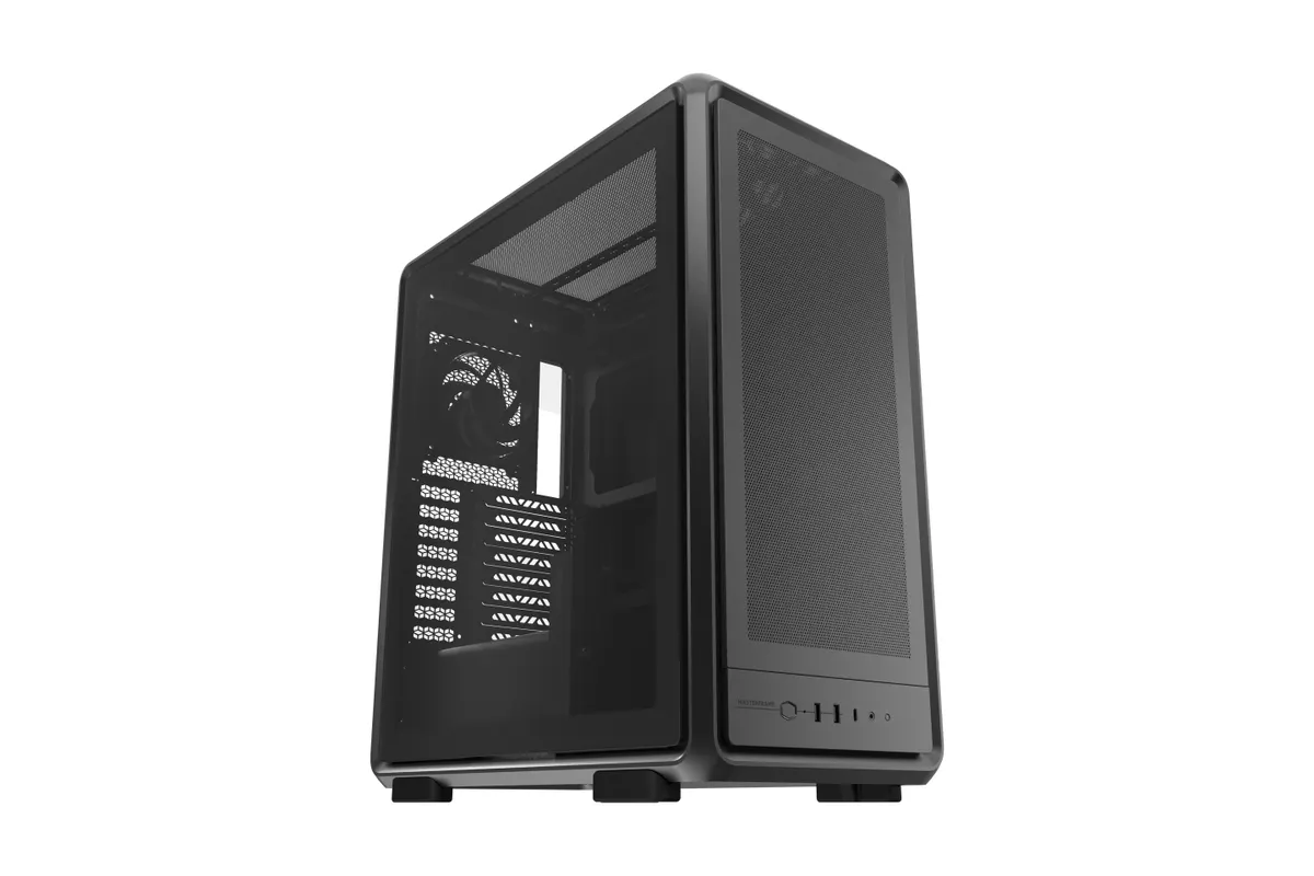 MasterFrame 500 Mesh Black | Open-Frame ATX | 2x 200-mm-Lüfter | USB-C 20 Gbit/s | GPU bis 390 mm