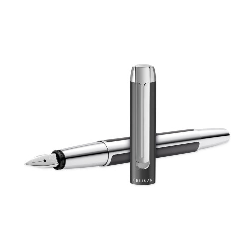 Pelikan Füllhalter PURA P40 Anthrazit   B Geschenkbox