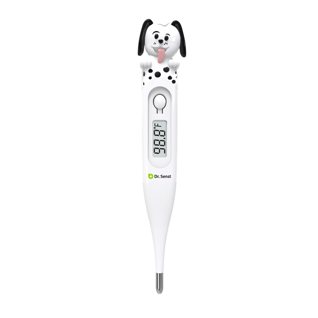 Dr. Senst Digitales Fieberthermometer Hund – für Babys und Kinder 