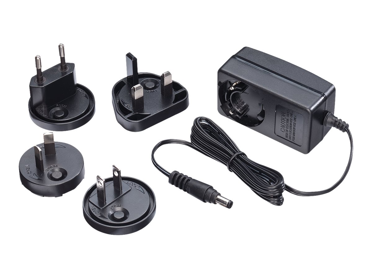 12VDC 1.25A Multi-Country Netzteil, 5.5/2.1mm