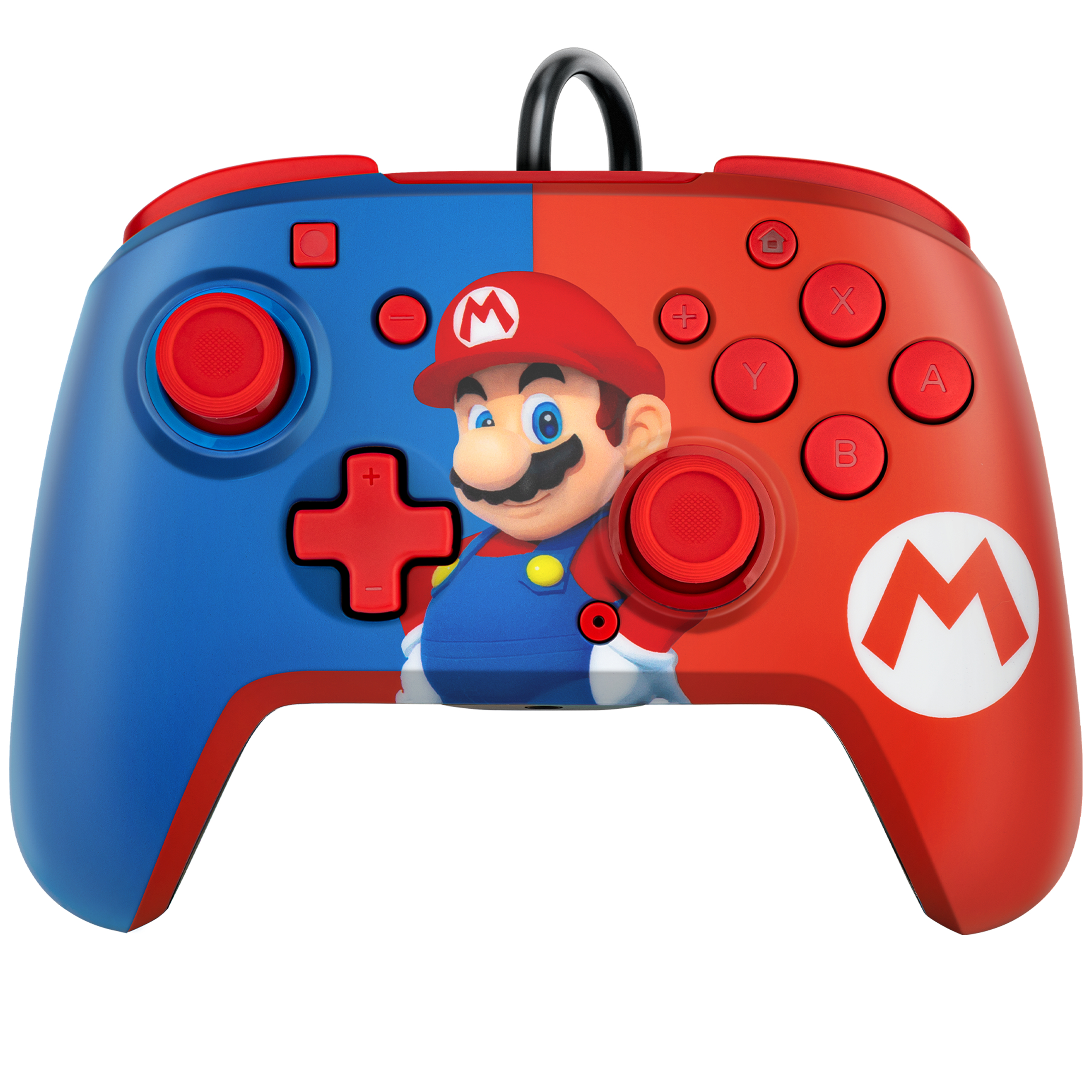Controller Faceoff Deluxe+Audio Mario | Switch