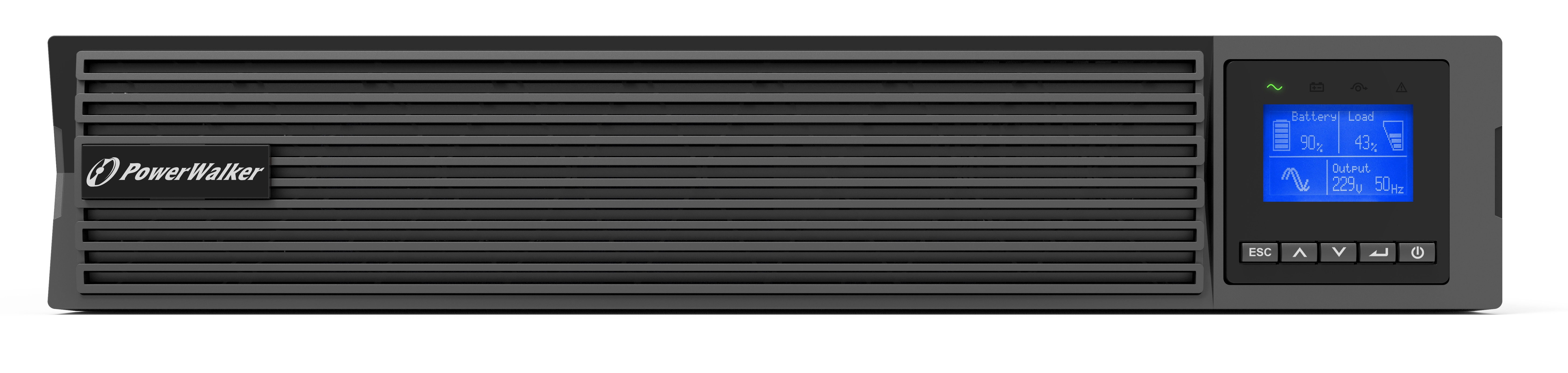 USV PowerWalker VFI 3000 ICR IoT 19" 3000W Online