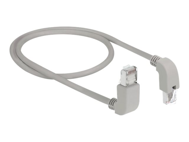 Patch-Kabel - RJ-45 (M) nach oben gewinkelt zu RJ-45 (M)