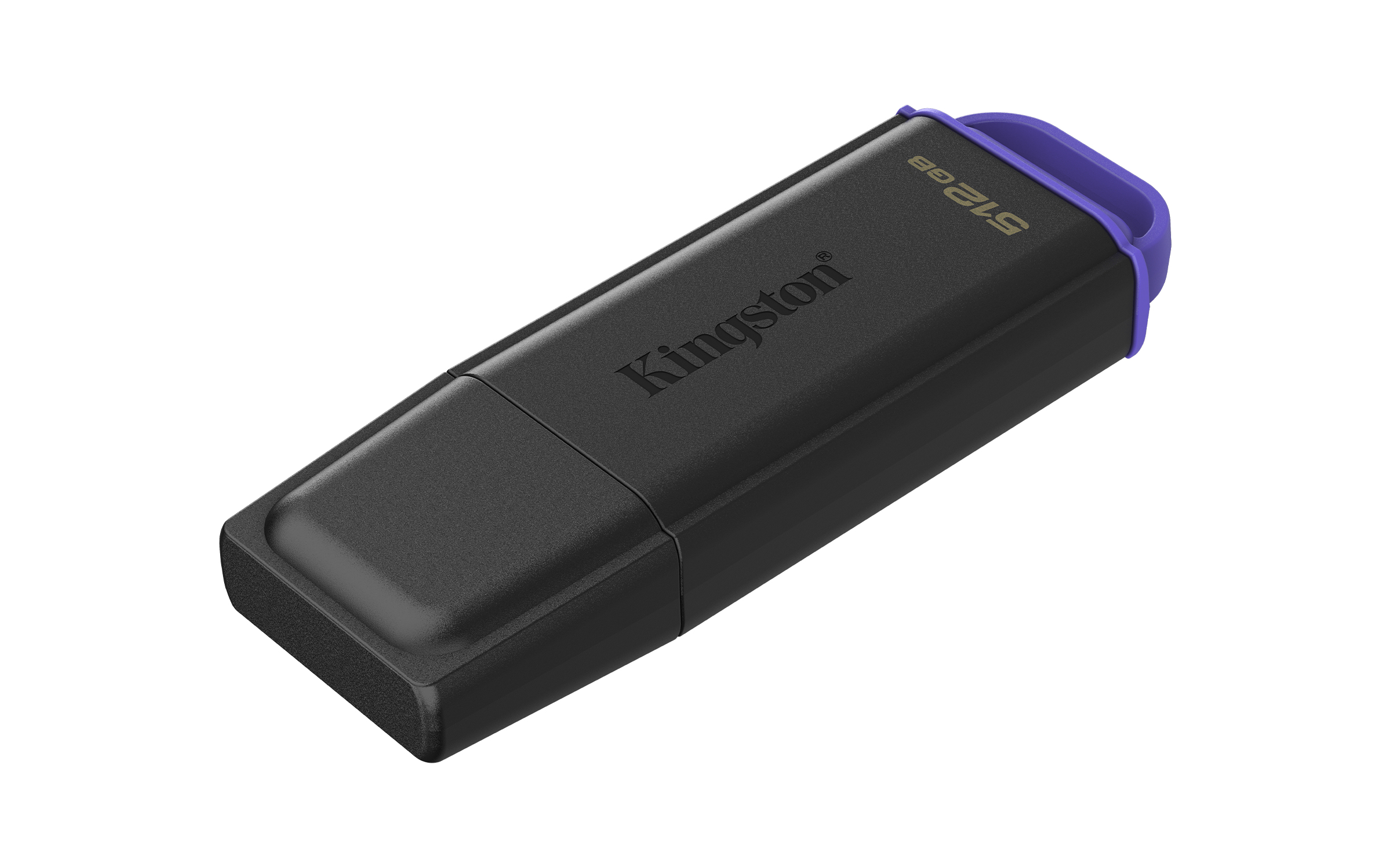 DataTraveler Exodia Gen2 512GB | USB 3.2 Gen 1 | USB-A | Schutzkappe | Schwarz