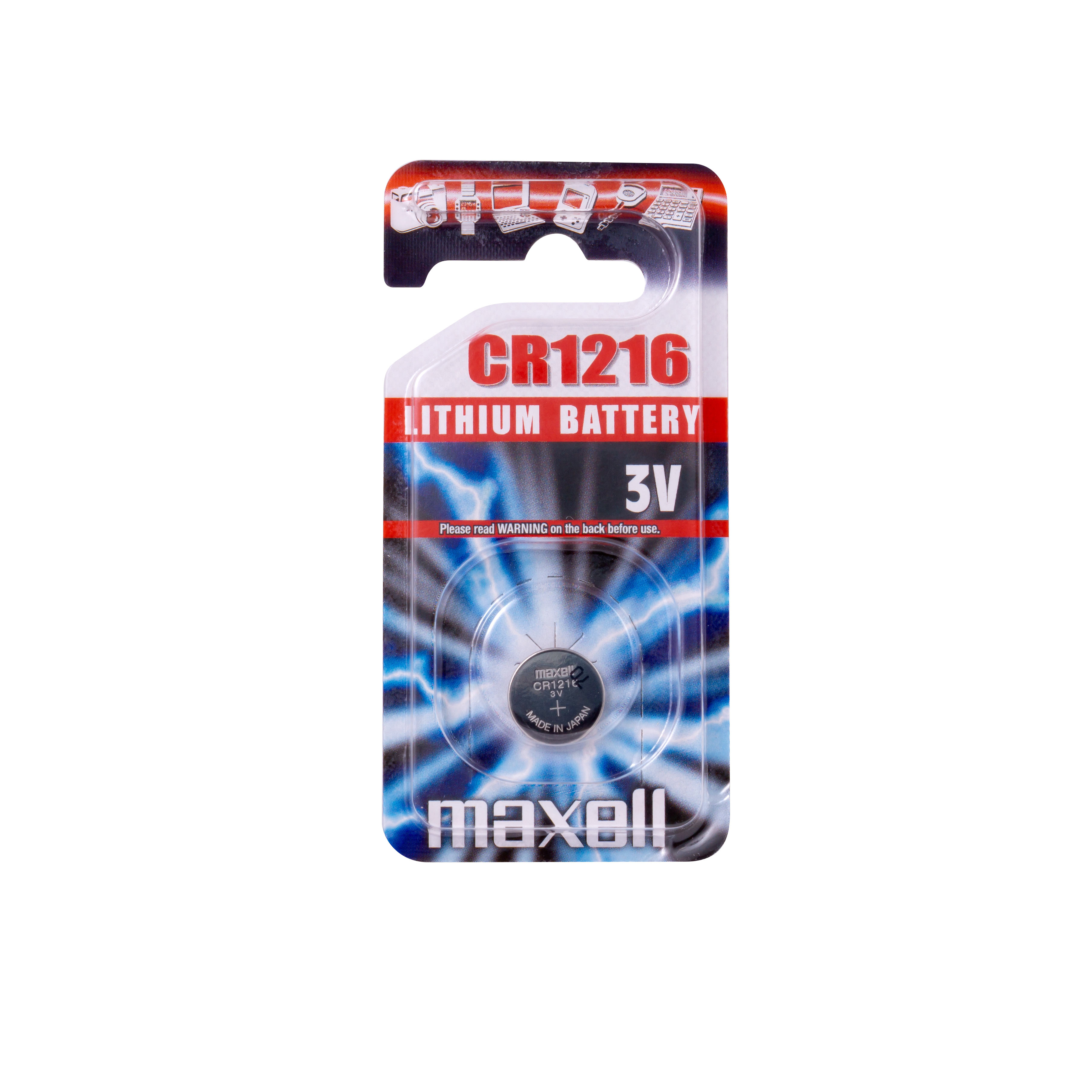 CR 1216 - Batterie CR1216 - Li - 25 mAh