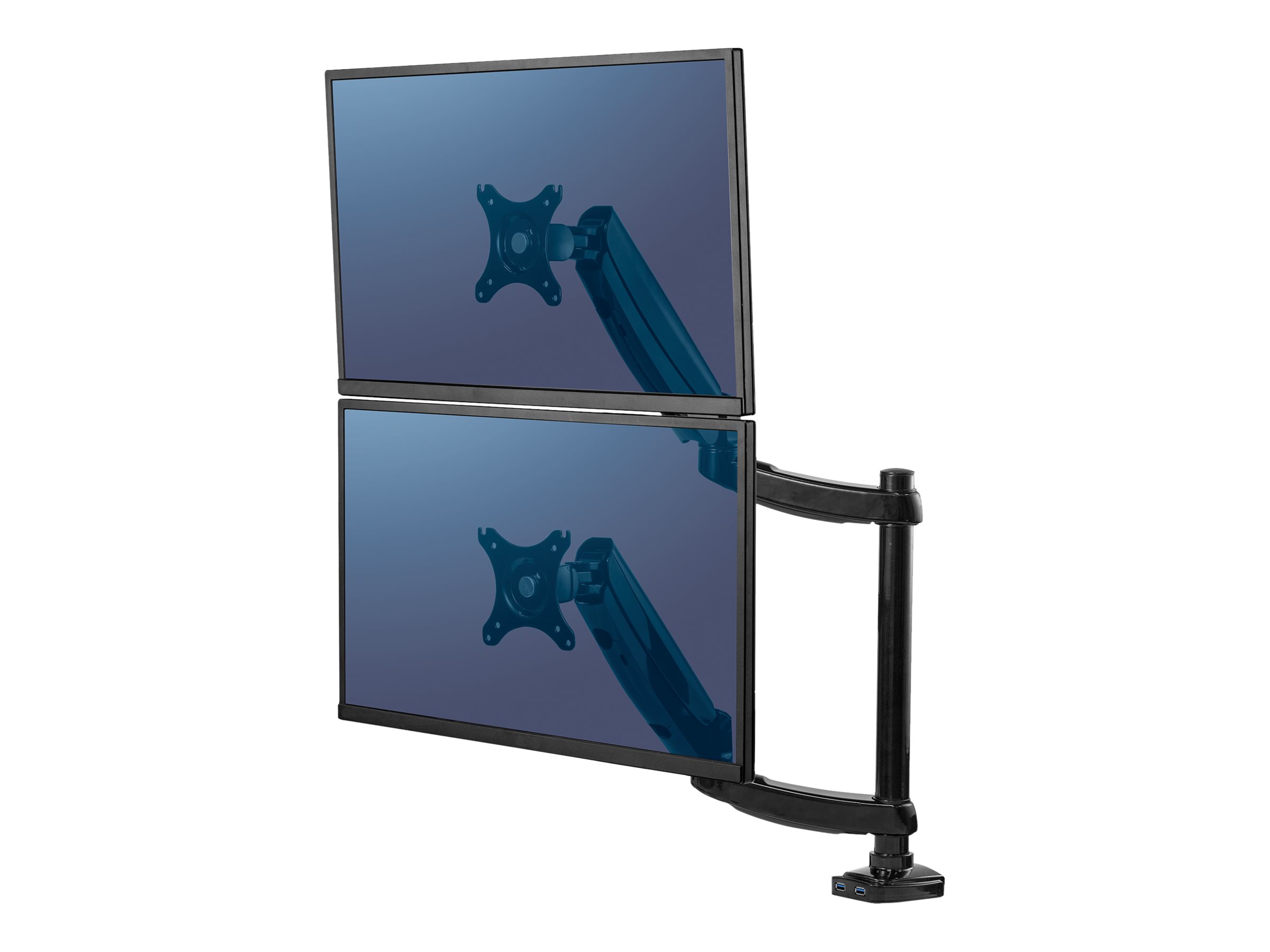 Platinum Monitor Arm - Befestigungskit für 2 Monitore (einstellbarer Arm)