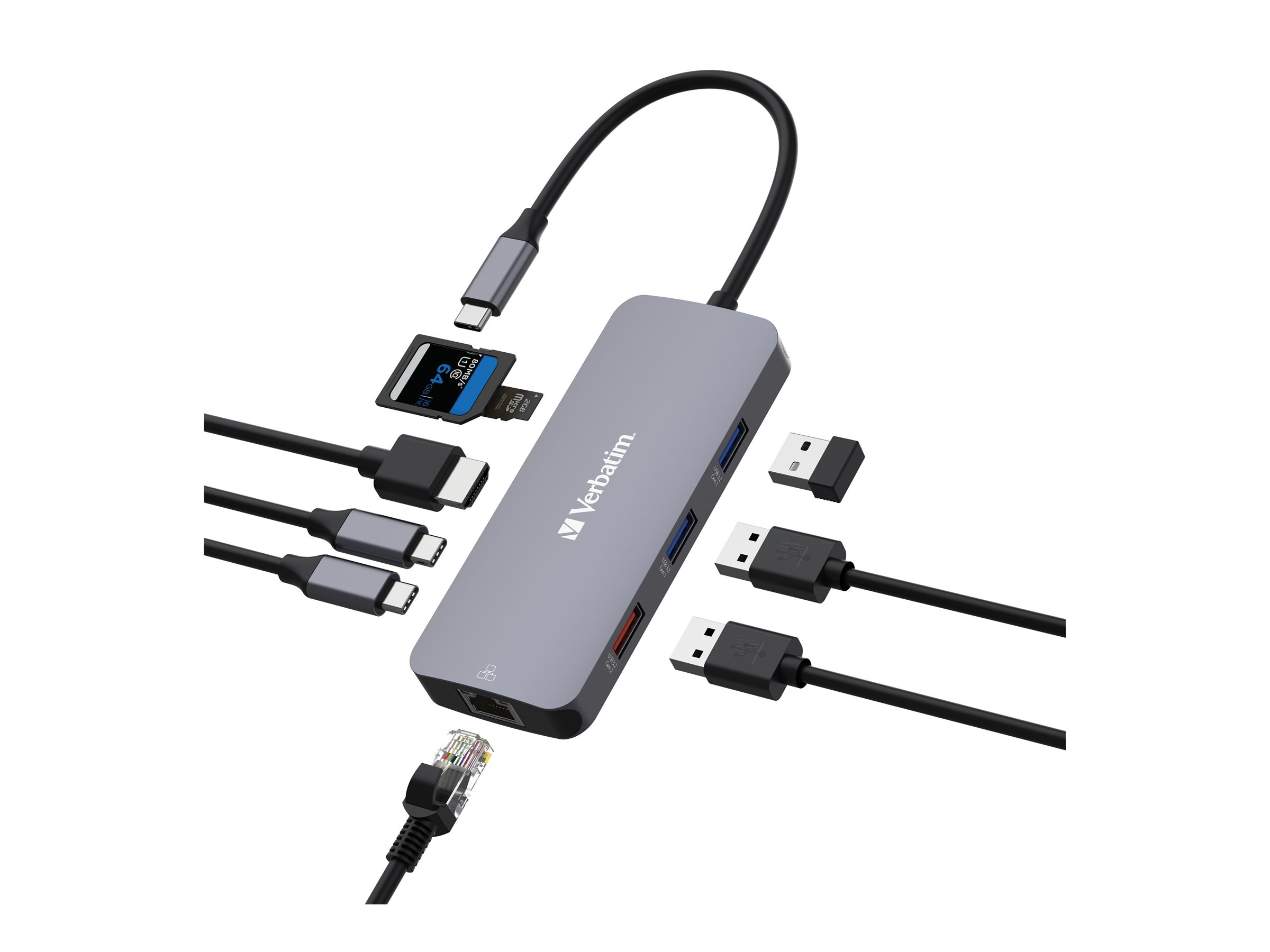 USB-C Pro Multiport Hub 9 Port CMH-09