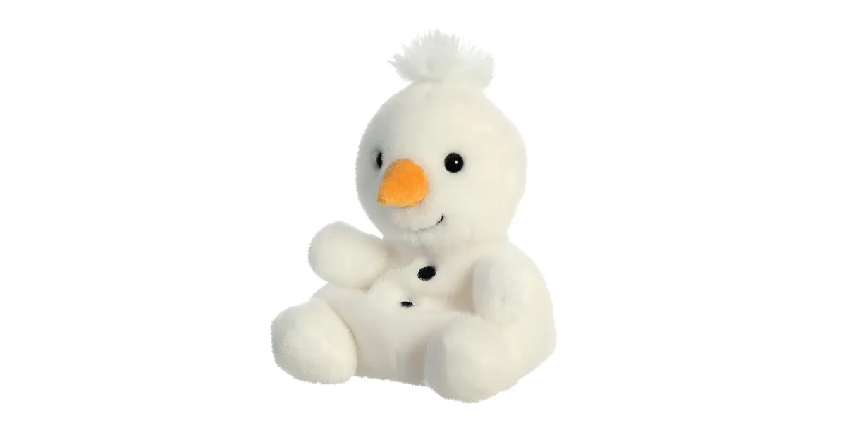 Aurora Palm Pals Froyo Snowman – 13 cm Plüschtier Schneemann
