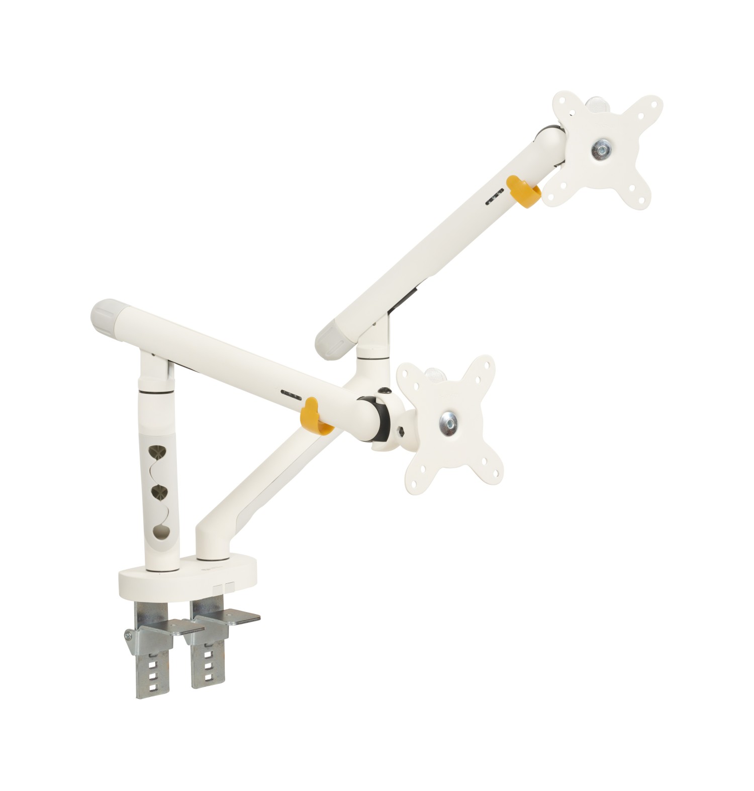 BakkerElkhuizen Monitorarm BE Flexible Dual weiß retail