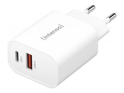 Power Adapter 1x USB-A/1x USB-C 30W White