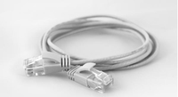Patchkabel UTP  CAT6a           d=2,8mm  5,00m weiß