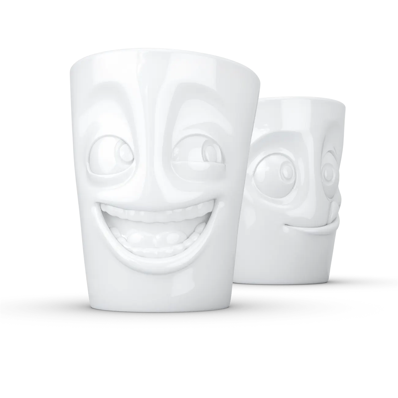 FIFTYEIGHT 350ml Becher - Witzig & Lecker weiß