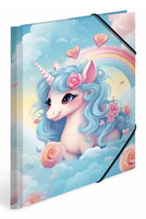 Sammelmappen A4 Karton Happy Unicorns
