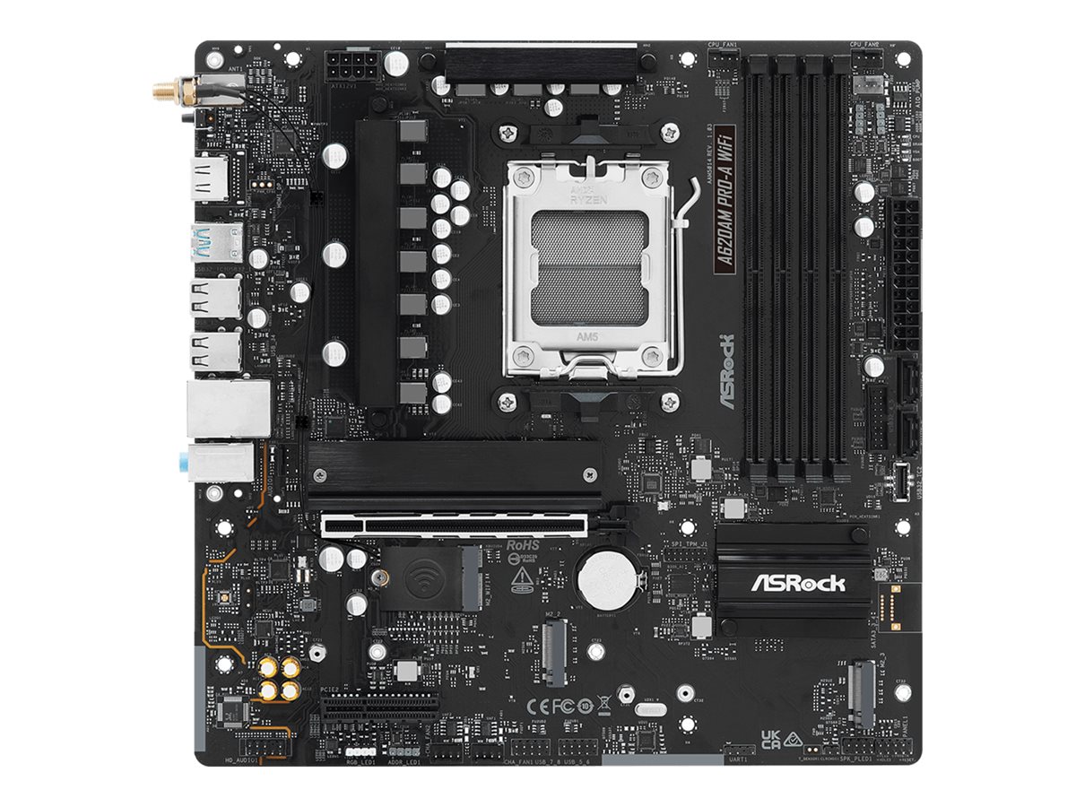 A620AM Pro-A WiFi         AM5 mATX HDMI          DDR5