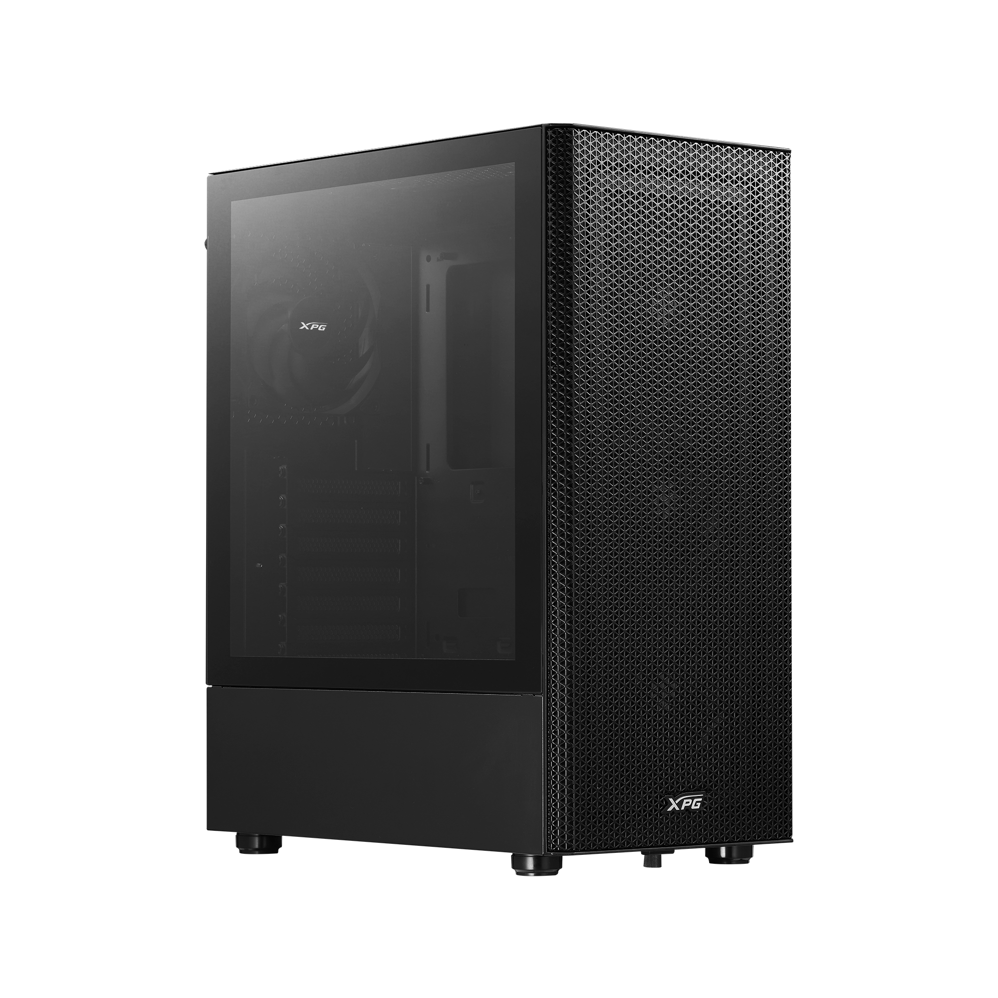 VALOR MESH | ATX Midi Tower | Schwarz | 4× 120 mm Lüfter | Tempered Glass | Mesh