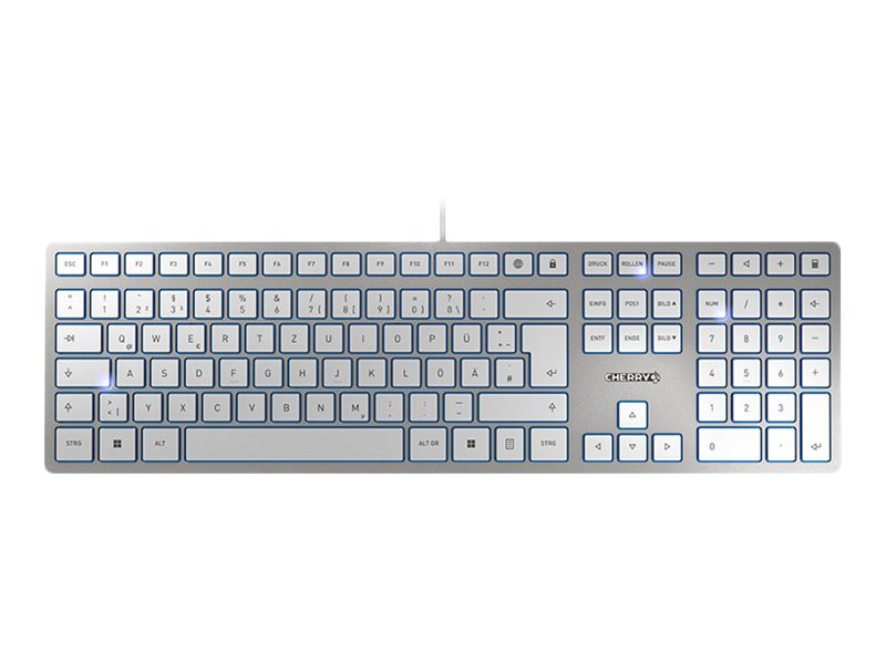 KC 6000 SLIM - Tastatur - USB-C - QWERTZ