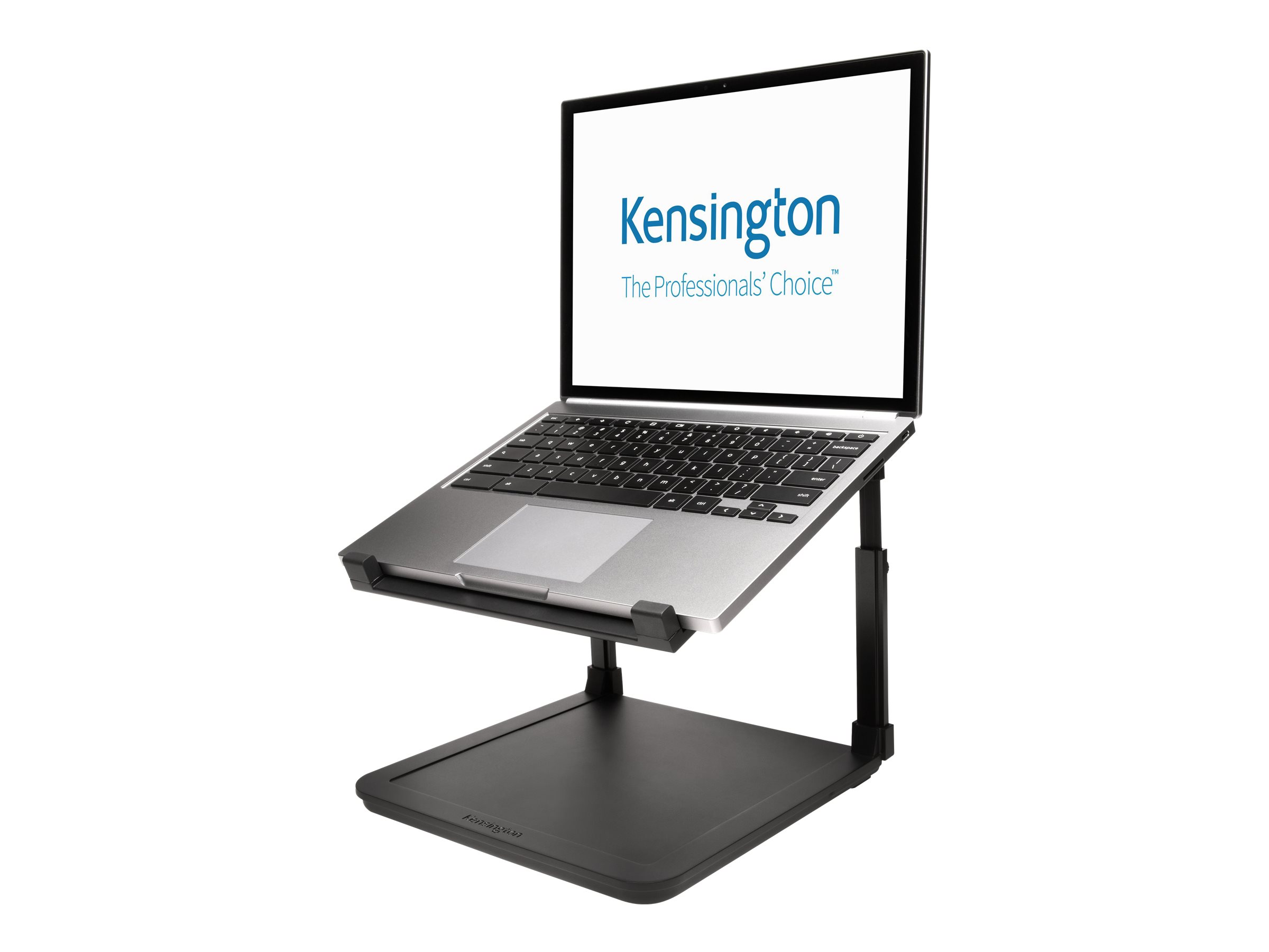 SmartFit Laptop Riser – ergonomischer Notebook-Ständer bis 15,6 Zoll – Schwarz