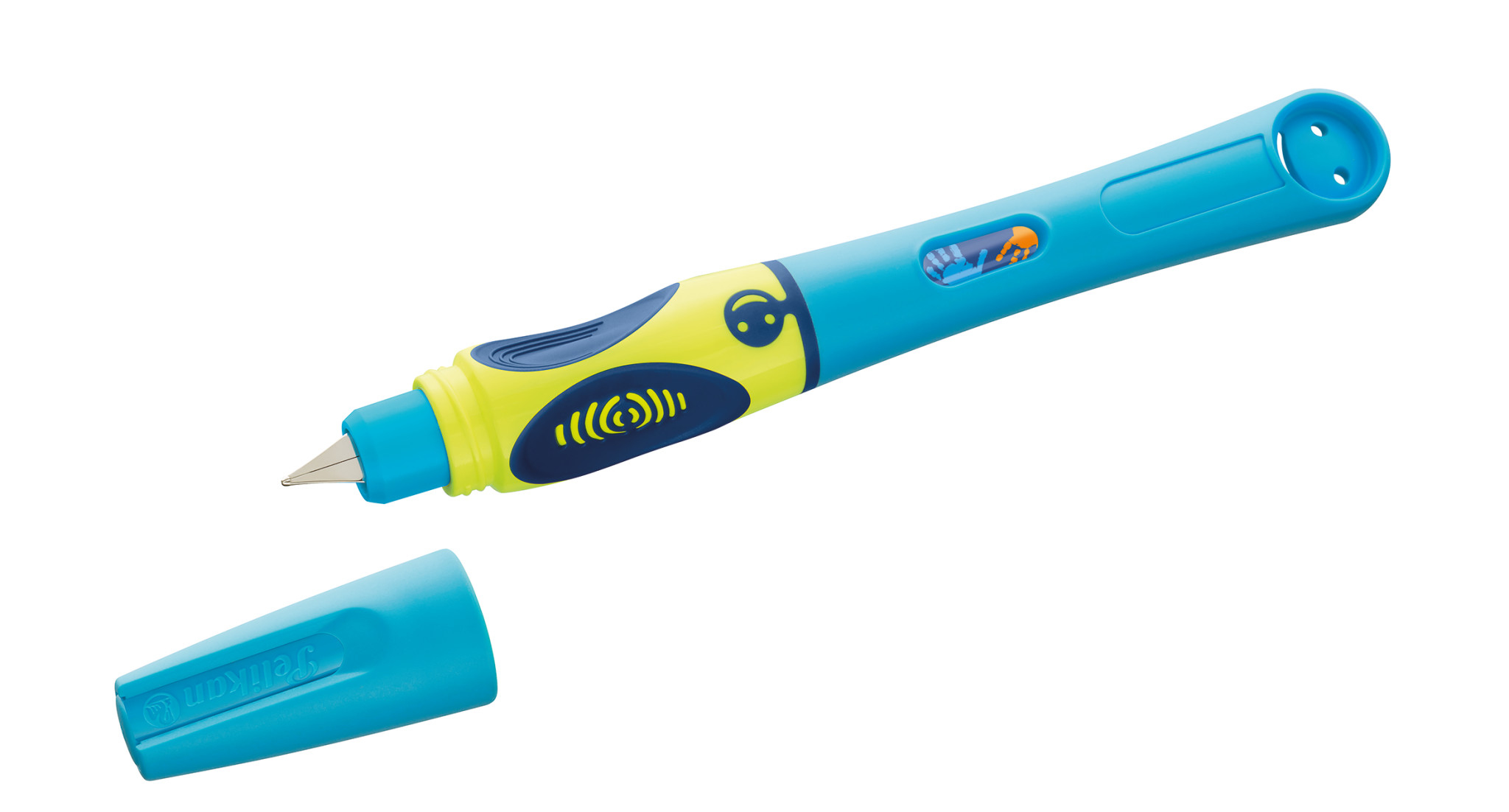 Füllhalter griffix P2NBL     NeonFreshBlue Links. Faltschachtel