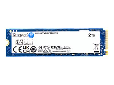 SSD    2TB Kingston M.2  PCI-E   NVMe Gen4 NV3 retail