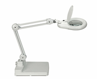 LED Lupenleuchte Viso mit Standfuß weiß