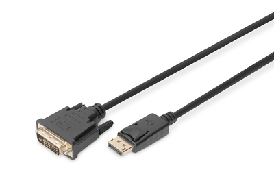 DisplayPort Adapterkabel, DP auf DVI-D, 3,0m, sw